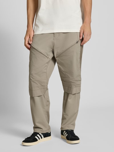 G-Star Raw Loose fit broek met ceintuur Beige - 4