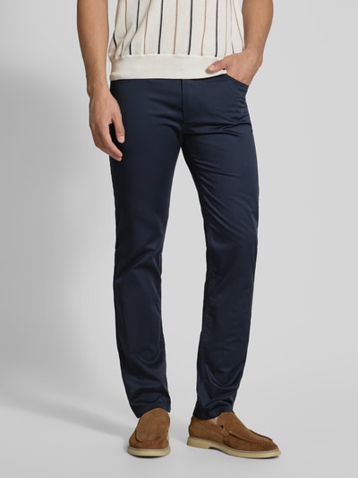 Christian Berg Men Regular Fit Chino im 5-Pocket-Design Marine 4