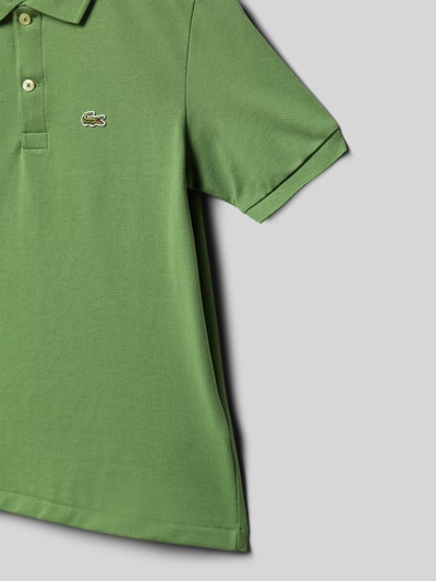 Produktfoto, Regular Fit Poloshirt aus reiner Baumwolle von Lacoste, Optik: Unifarben, Logo-Patch, Polokragen, Kurzarm, Piqué-Struktur