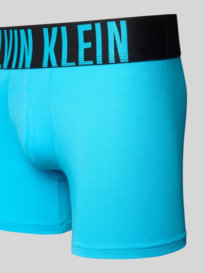Calvin Klein Underwear Boxershort met elastische logoband in een set van 3 stuks Lichtblauw - 2