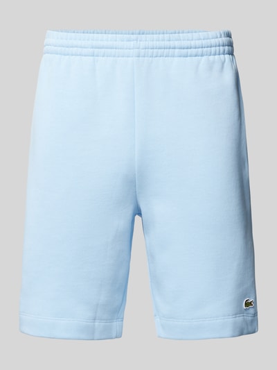 Lacoste Sweatshorts mit elastischem Bund Hellblau 2