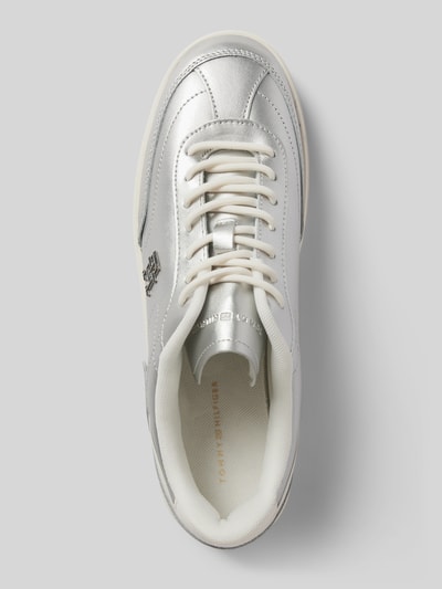 Tommy Hilfiger Sneakers van echt leer, model 'HERITAGE' Zilver - 3