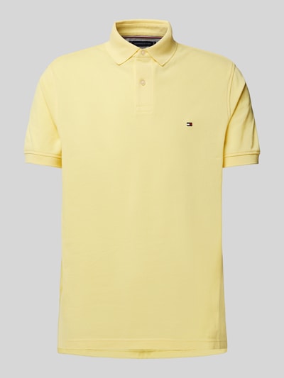 Tommy Hilfiger Regular Fit Poloshirt mit Label-Detail Gelb 2