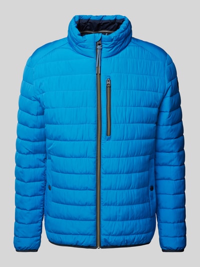 Fynch-Hatton Sweatjacke mit Stehkragen Blau 2