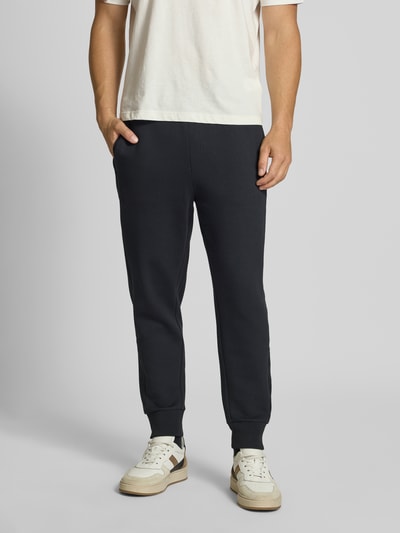 BOSS Green Regular fit trainingspak van katoenmix Zwart - 6