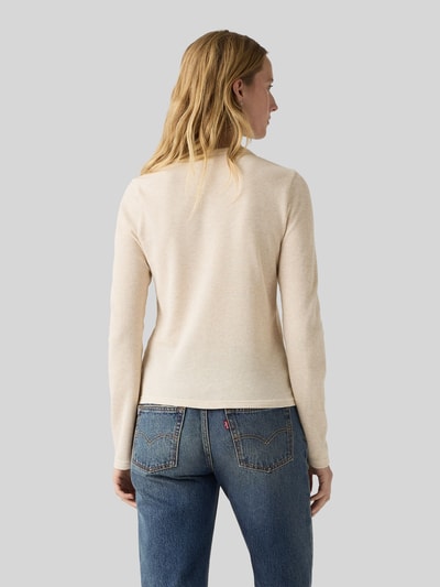 Levi's® Regular Fit Langarmshirt aus Baumwoll-Mix mit Waffelstruktur Offwhite 5