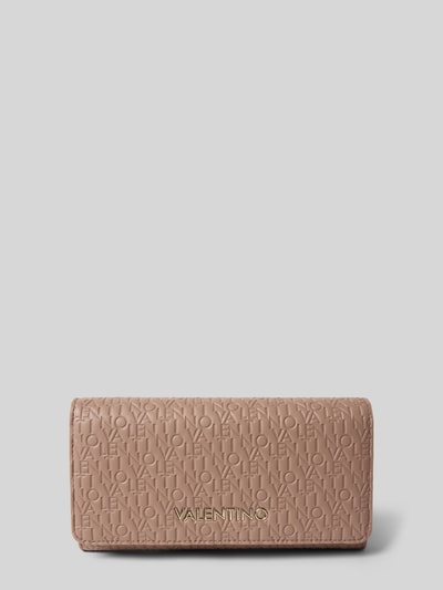 VALENTINO BAGS Portemonnee in leerlook, model 'Falak' Taupe - 1