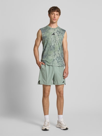 adidas Training Shorts mit elastischem Bund Mint 1