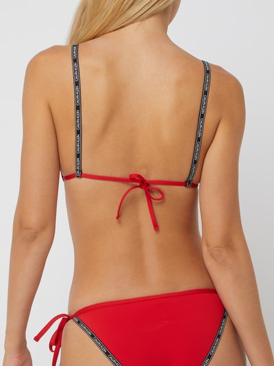 Calvin Klein Underwear Bikini-Oberteil in Triangel-Form Rot 4