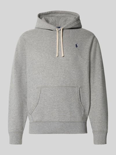 Polo Ralph Lauren Regular Fit Hoodie mit Logo-Stitching Hellgrau 2