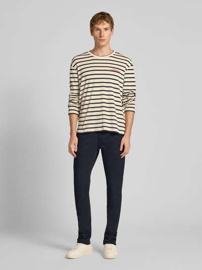 Jack & Jones Slim Fit Jeans mit Eingrifftaschen Modell 'GLENN' Marine 1