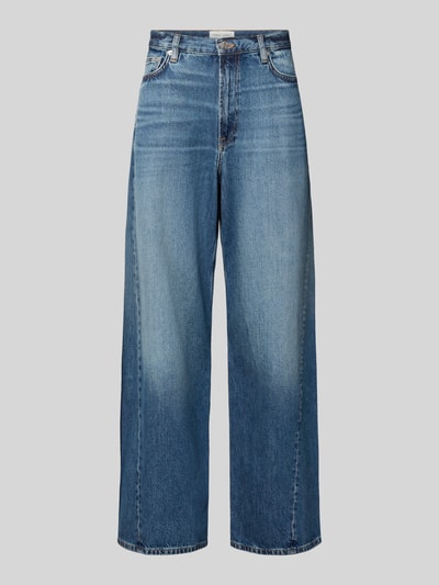 Produktfoto, Jeans im Used-Look Modell 'TIMOTHY TWIST' von Samsøe Samsøe, bawełna, krój relaxed fit, wpuszczane kieszenie, szerokość w rozmiarze 32/32: 42 cm, długość wewnętrzna nogawki: 80 cm