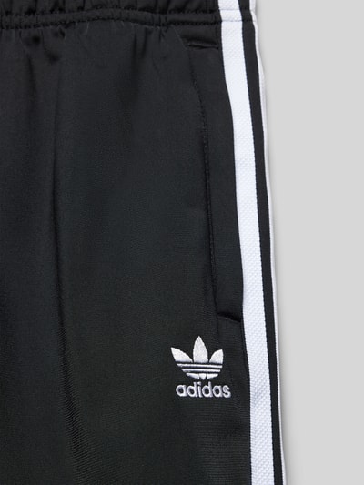 adidas Originals Regular fit sweatpants met labelstitching Zwart - 2