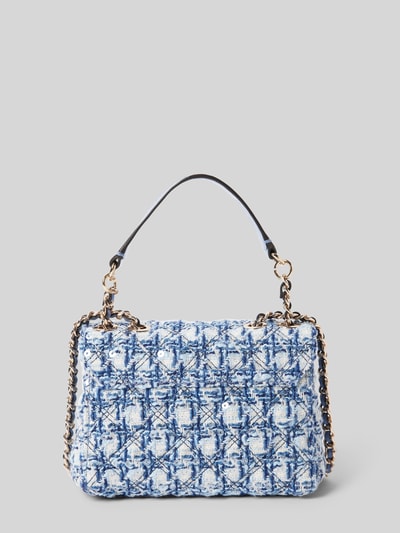 Guess Handtasche mit Strukturmuster Modell 'GIULLY' Blau 4