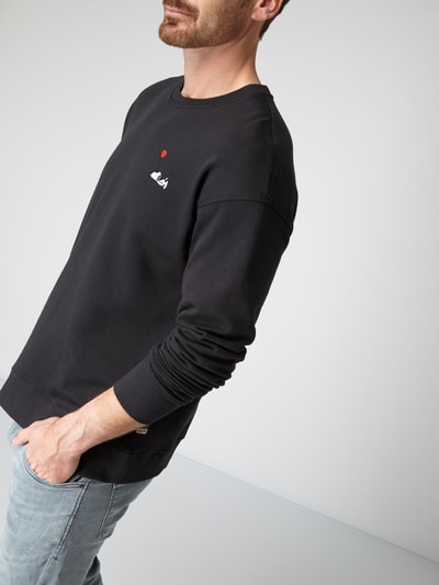 Jack Jones Box Fit Sweatshirt mit Snoopy Stickerei dunkelgrau online kaufen