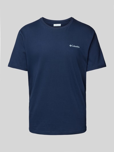 COLUMBIA T-Shirt mit Label-Stitching Marine 2