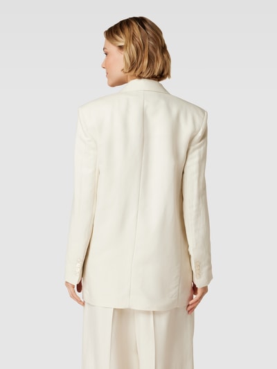 Weekend Max Mara Blazer mit Pattentaschen Modell 'PAPAILE' Ecru 5