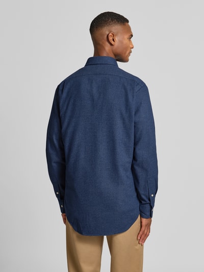 Polo Ralph Lauren Koszula casualowa o kroju custom fit z wyhaftowanym logo Ciemnoniebieski 5