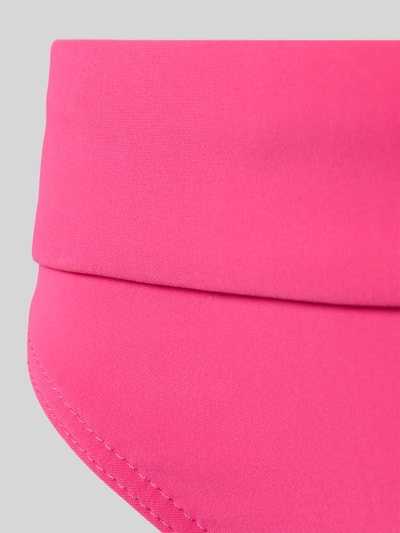 Produktfoto, Bikini-Hose mit Stretch-Anteil Modell 'MERENDA' von Banana Moon in leuchtendem Pink, glatte Textur, enger Schnitt, elastischer Bund.