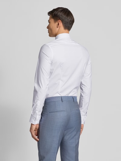 CK Calvin Klein Slim fit zakelijk overhemd met kentkraag Wit - 5
