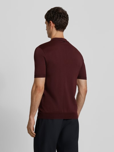 Antony Morato Poloshirt met ribboorden Bordeaux - 5
