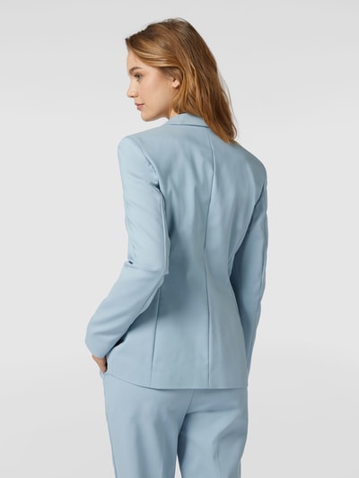 Jake*s Collection Blazer met 2-knoopssluiting  Rookblauw - 5