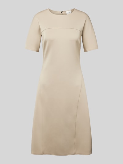 Calvin Klein Womenswear Knielanges Kleid mit Teilungsnähten Taupe 2