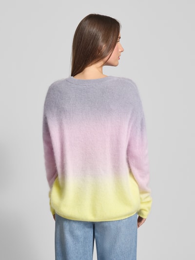 Herzensangelegenheit Strickpullover aus Kaschmir-Woll-Mix Rose 5