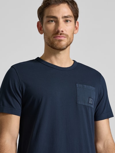 Lerros T-Shirt mit Rundhalsausschnitt Dunkelblau 3