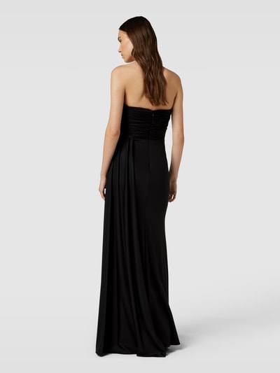 Unique Abendkleid mit Raffungen Black 5