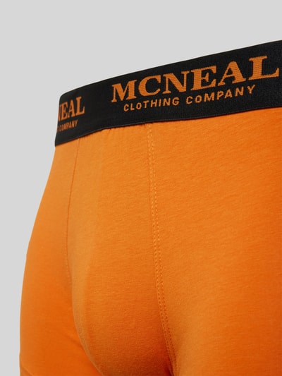 MCNEAL Trunks mit Label-Bund im 5er-Pack Rot 2