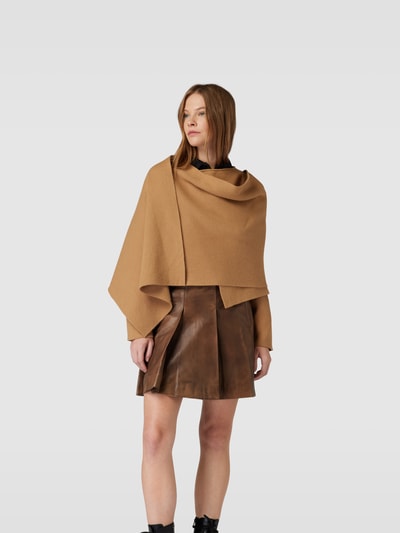 Yves Salomon Pullover in asymmetrischem Design Hellbraun 4