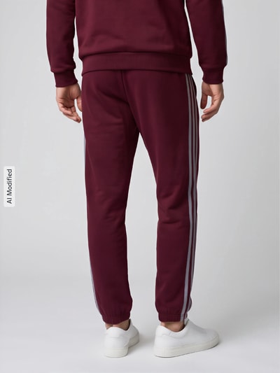 adidas Sportswear Sweathose mit seitlichen Eingrifftaschen Dunkelrot 5