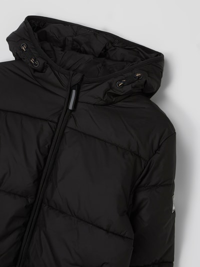 Tom Tailor Steppjacke mit Kapuze Black 2