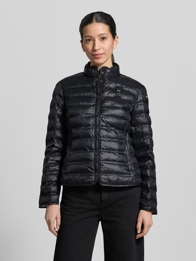 Blauer USA Kurtka pikowana ze stójką model 'MOON' Czarny 4