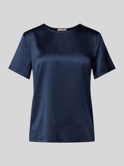 Christian Berg Woman Selection Regular Fit Blusenshirt mit Rundhalsausschnitt Marine 1