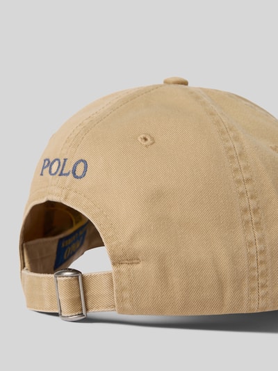 Polo Ralph Lauren Basecap mit Logo-Stitching Beige 3