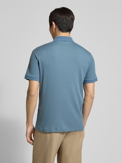 Selected Homme Koszulka polo o kroju regular fit z dodatkiem bawełny Model 'FAVE' Błękitny 5