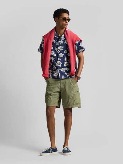 Polo Ralph Lauren Regular Fit Freizeithemd aus reiner Baumwolle Dunkelblau 1
