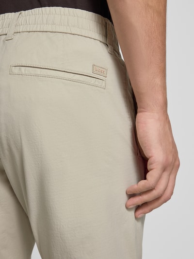 BOSS Orange Tapered fit chino van katoenmix Beige - 3