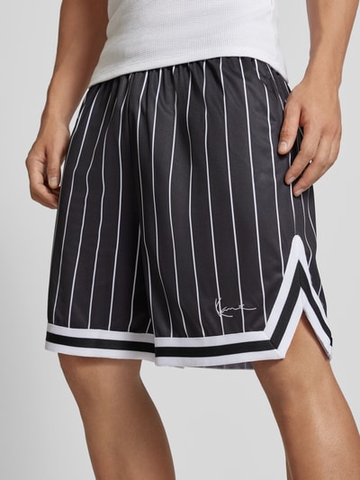 KARL KANI Regular Fit Shorts mit Label-Detail im 2er-Pack Black 3