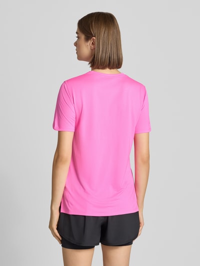 New Balance Regular Fit T-Shirt mit Logo-Print Pink 5