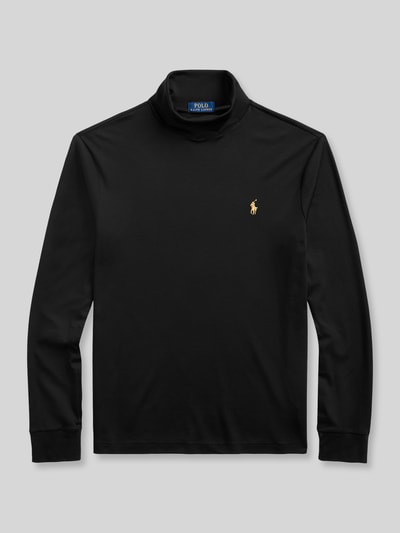 Polo Ralph Lauren Regular Fit Turtleneck aus reiner Baumwolle Black 2