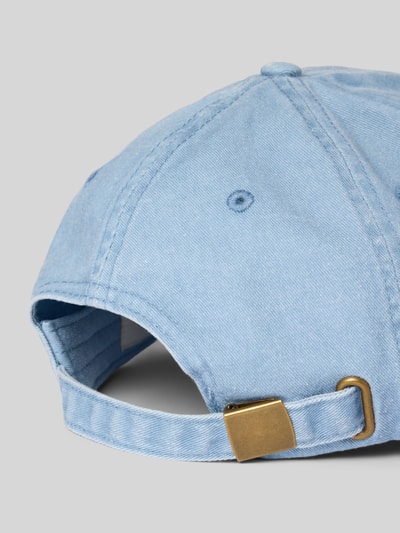 ANOTHER COTTON LAB Basecap mit Label-Stitching Hellblau 3