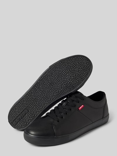 Levi’s® Acc. Sneakers met labeldetail, model 'WOODWARD' Zwart - 4