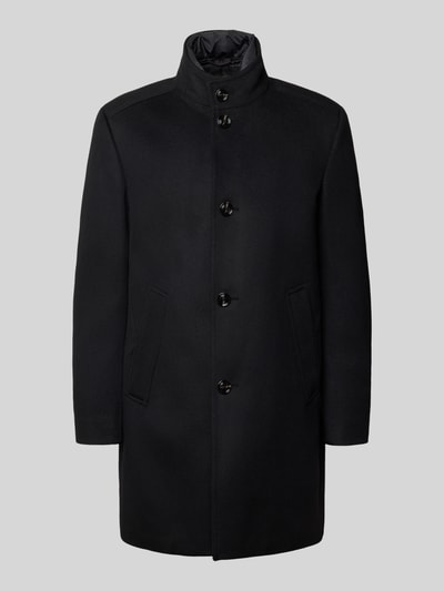 JOOP! COLLECTION Mantel mit Stehkragen Modell 'MAICO' Black 1