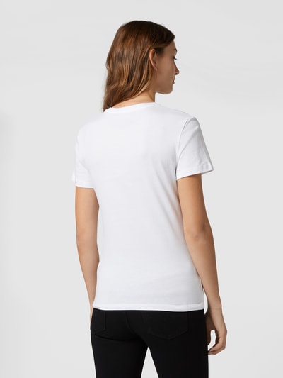 Calvin Klein Jeans T-shirt z nadrukiem z logo Biały 5