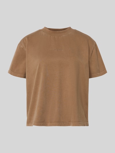 OH APRIL T-Shirt aus Baumwolle Modell 'Ella' Mittelbraun Mel 2