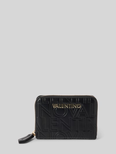 VALENTINO BAGS Portemonnee met labelapplicatie, model 'LIO' Zwart - 1