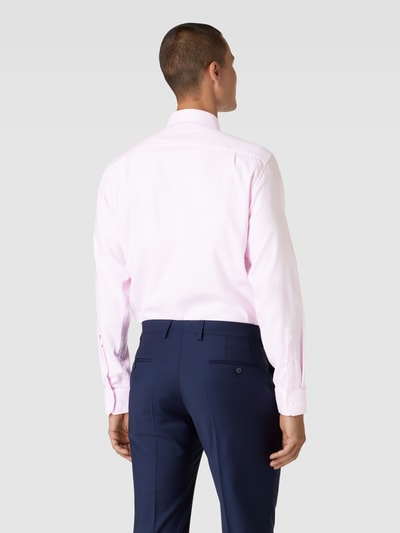 SEIDENSTICKER REGULAR FIT Regular fit zakelijk overhemd met structuurmotief Rosé - 5